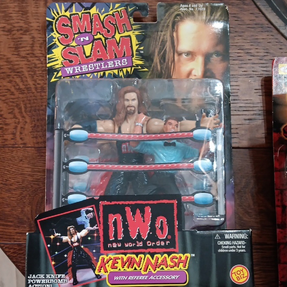 Smash 'N Slam Kevin Nash Action Figure